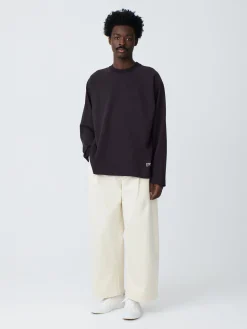 Discount Studio Nicholson Platt T-Shirt Black Grape