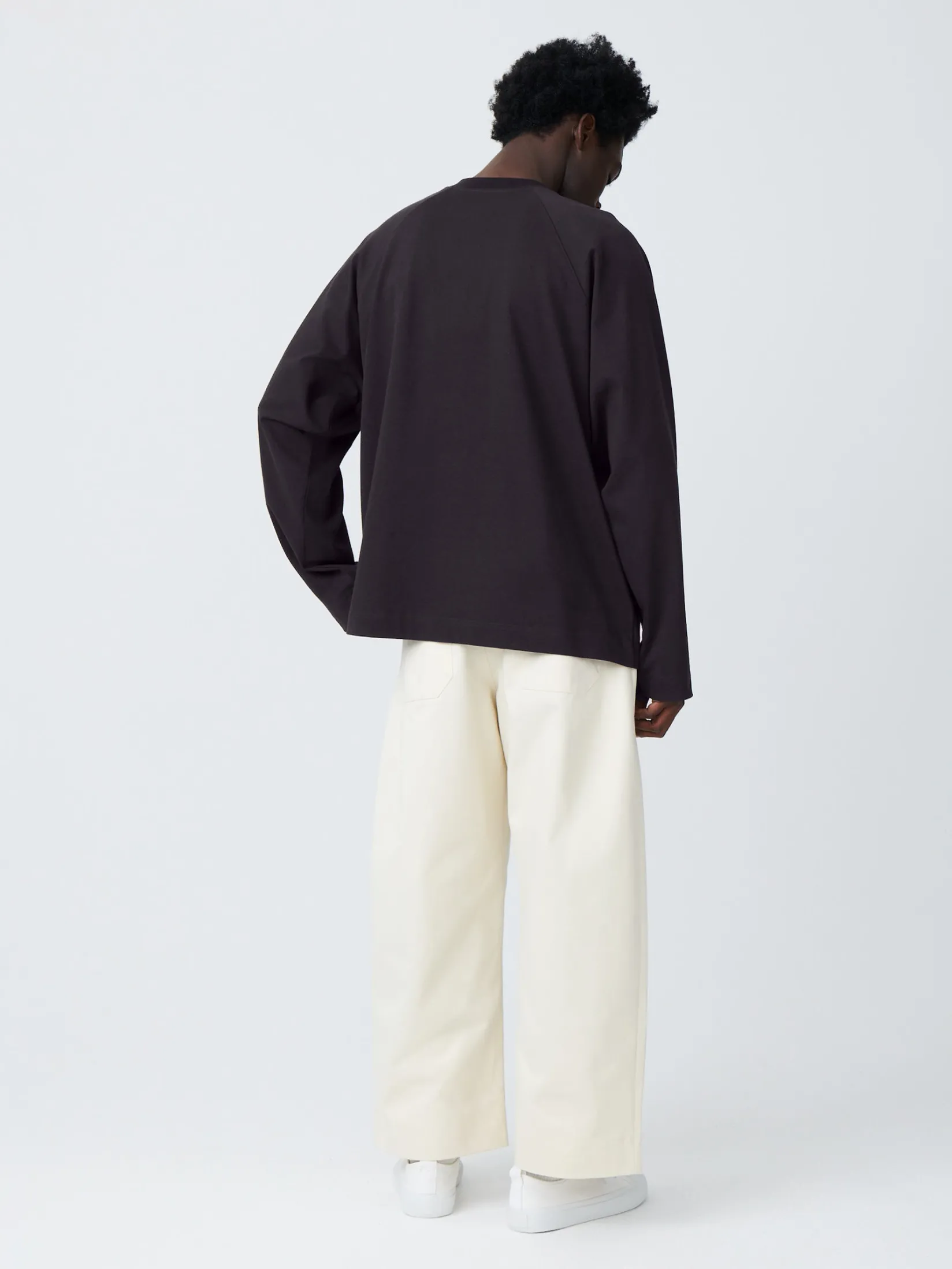 Discount Studio Nicholson Platt T-Shirt Black Grape