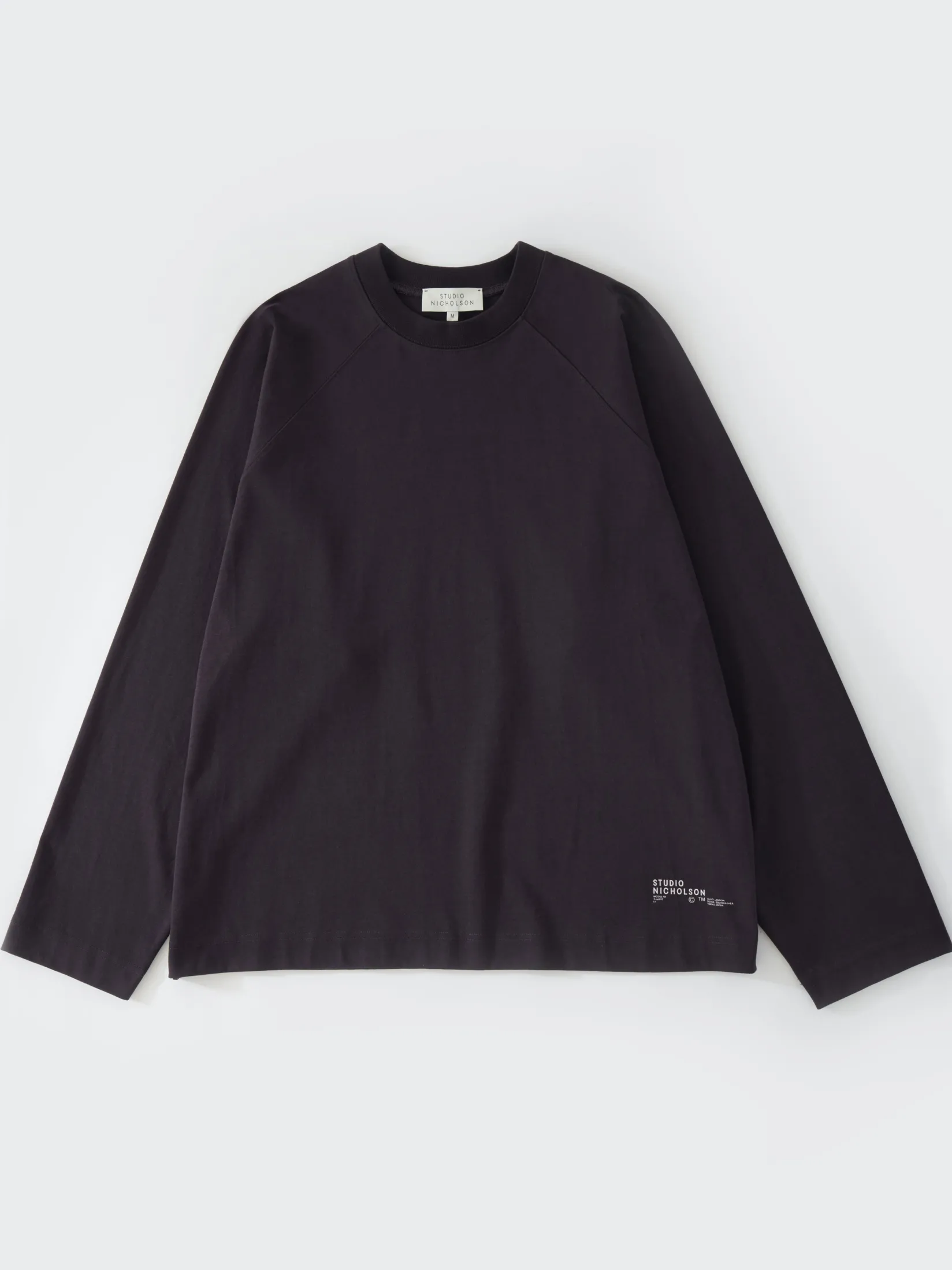 Discount Studio Nicholson Platt T-Shirt Black Grape