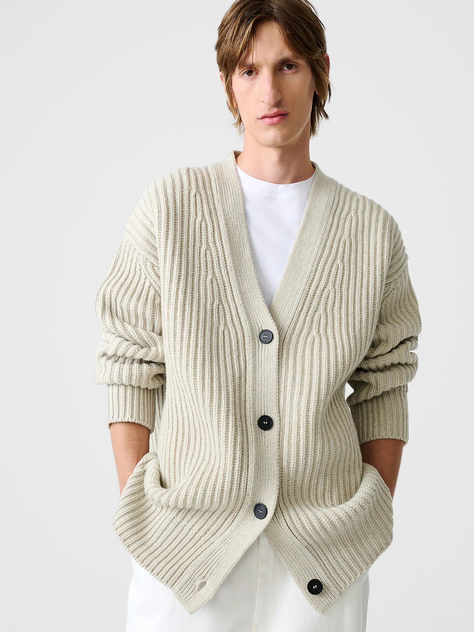 Discount Studio Nicholson Pomona Knit Natural