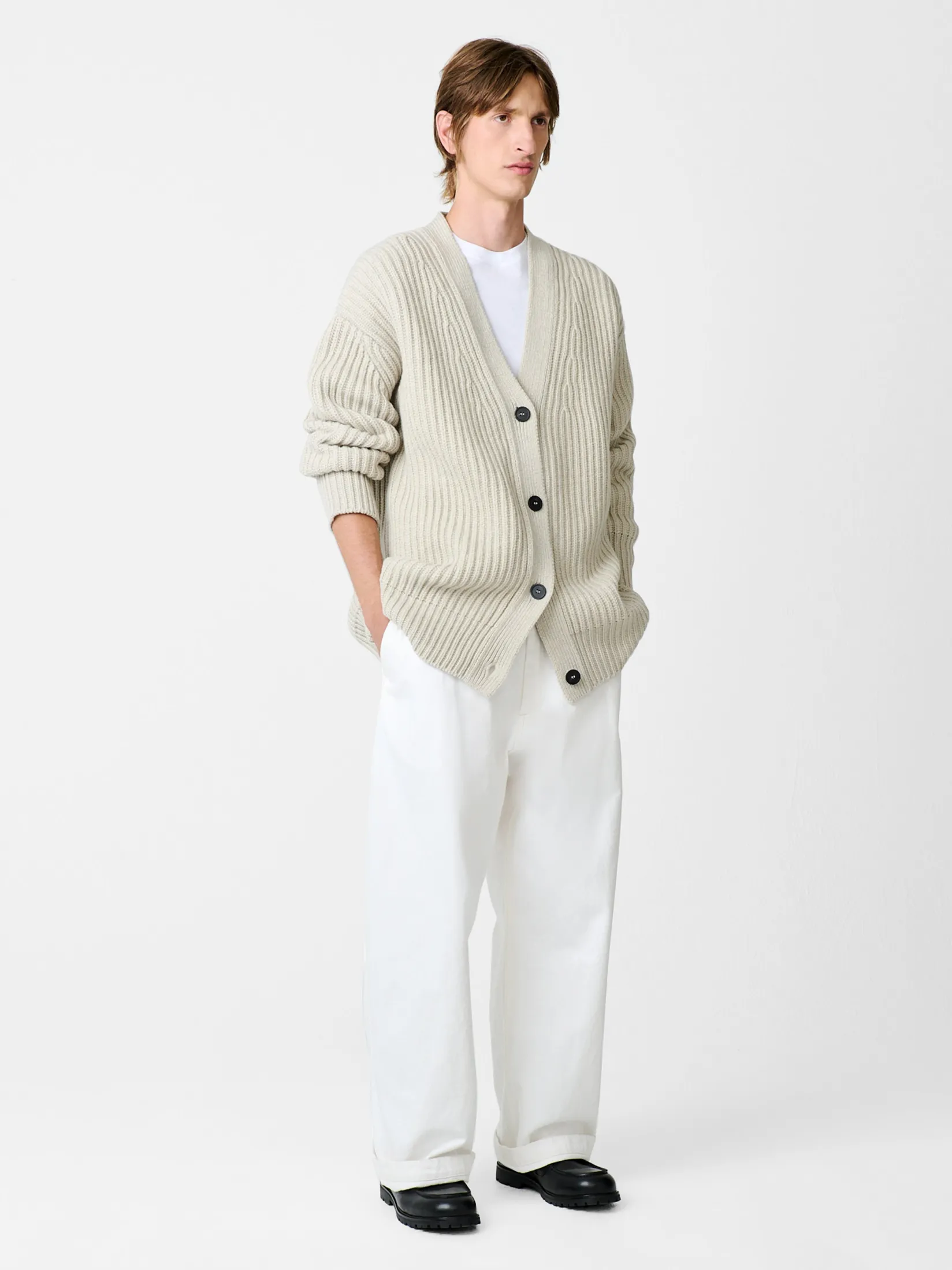 Discount Studio Nicholson Pomona Knit Natural