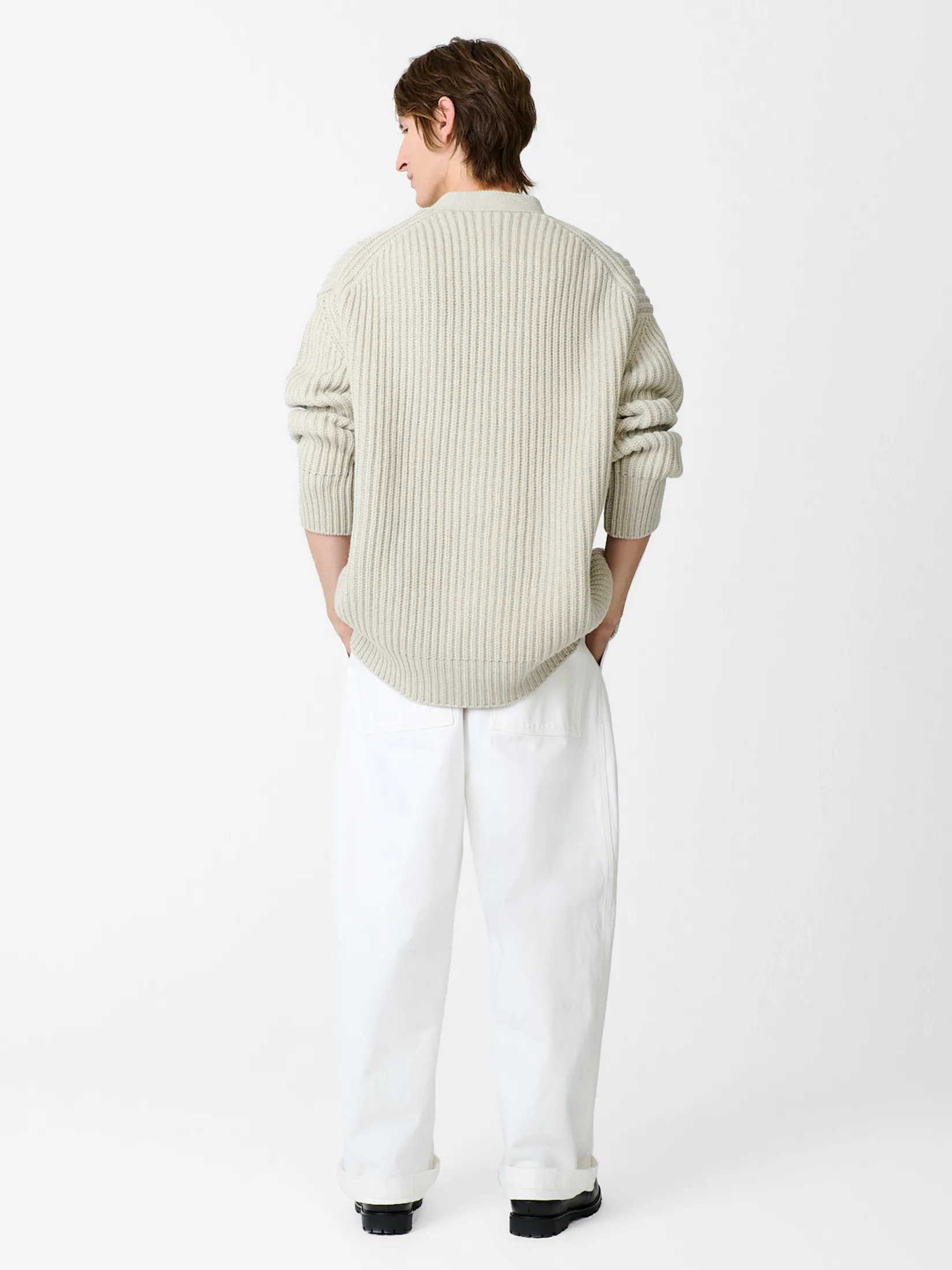 Discount Studio Nicholson Pomona Knit Natural