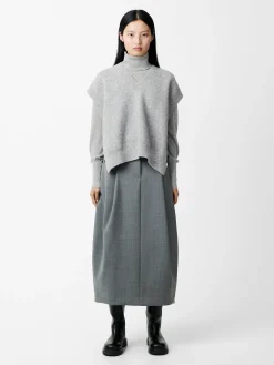 New Studio Nicholson Poros Knit Grey Melange