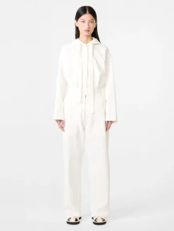 New Studio Nicholson Pravin Linen Pant Milk