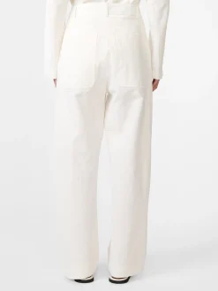 New Studio Nicholson Pravin Linen Pant Milk