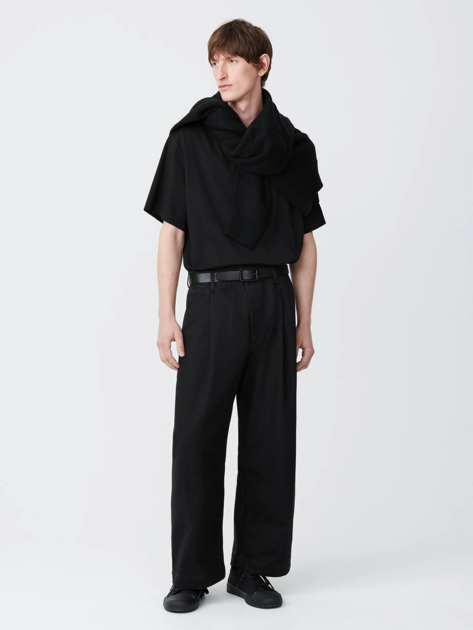 New Studio Nicholson Puch Denim Pant Washed Black