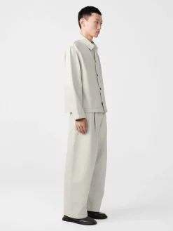 Hot Studio Nicholson Puch Denim Pant Bone Grey