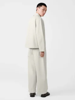 Hot Studio Nicholson Puch Denim Pant Bone Grey