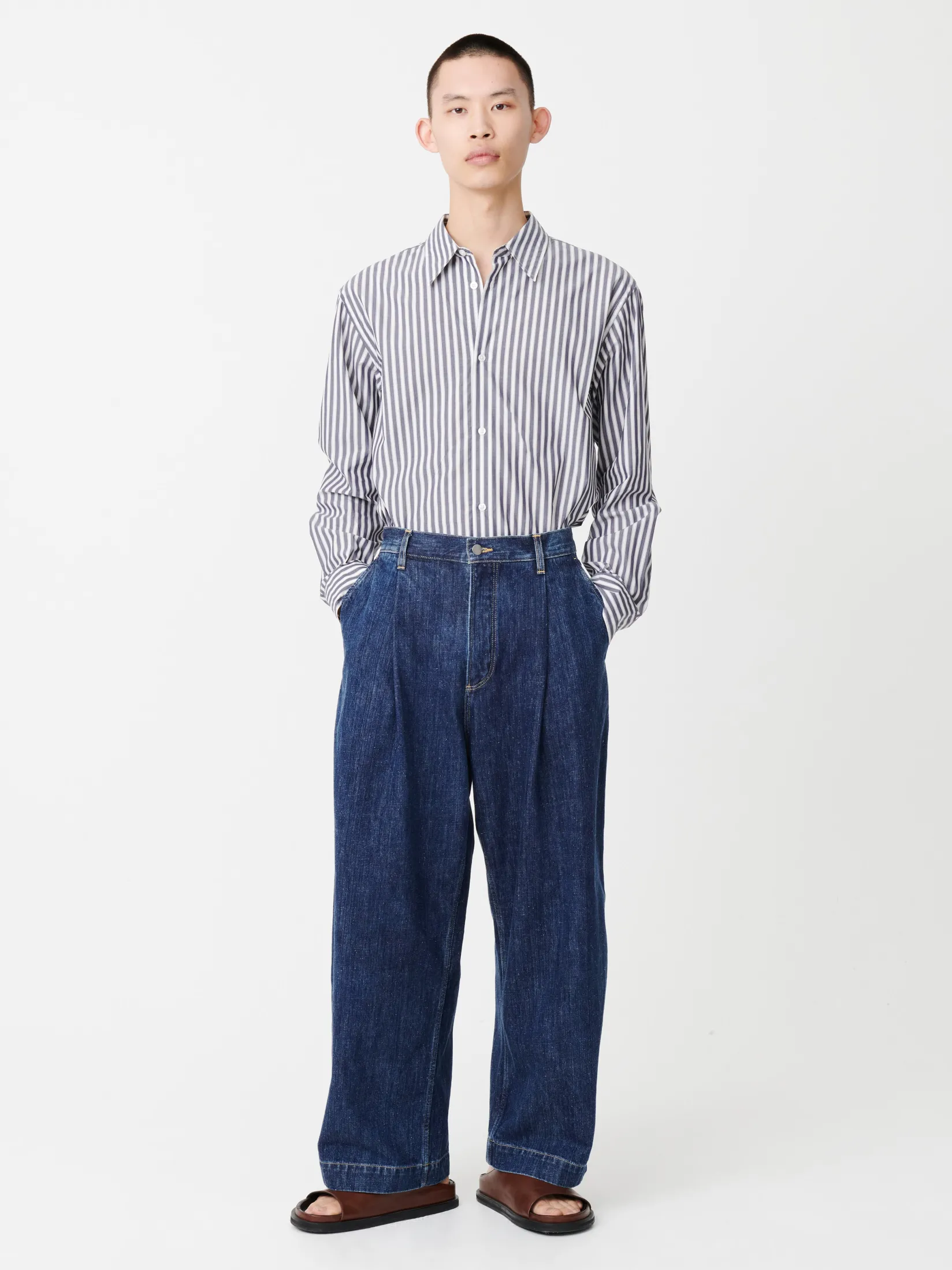 Fashion Studio Nicholson Puch Denim Pant Indigo