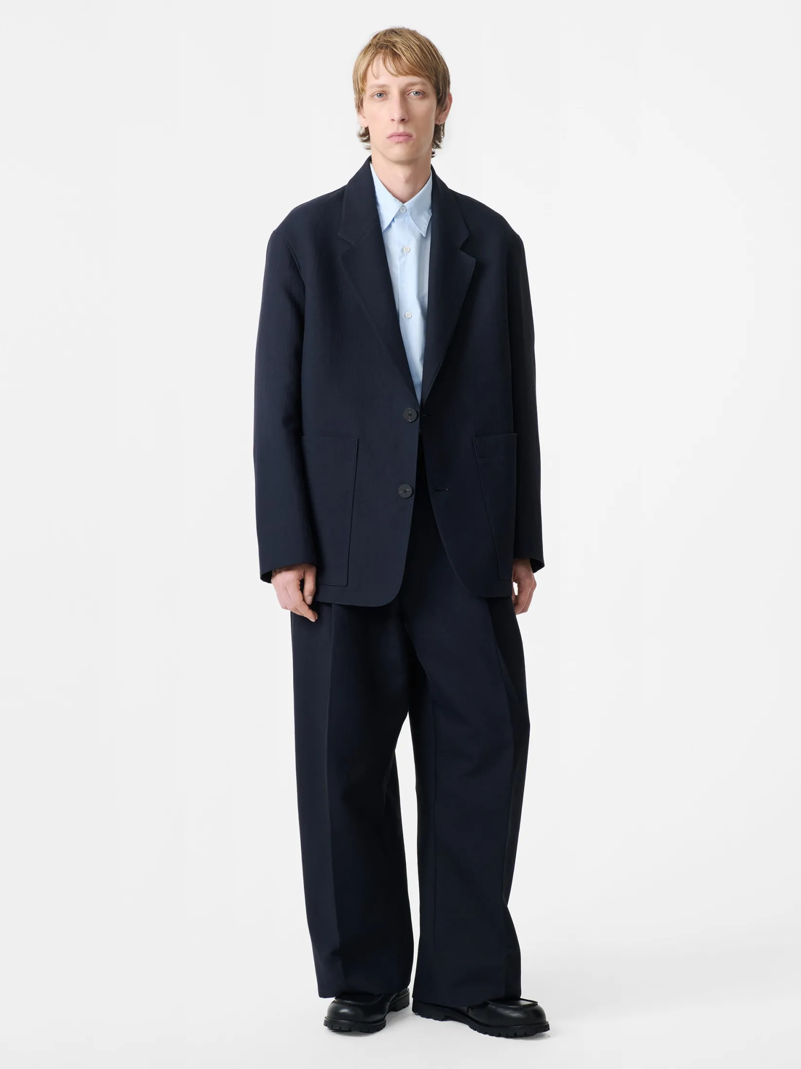 Discount Studio Nicholson Pull Pant Darkest Navy