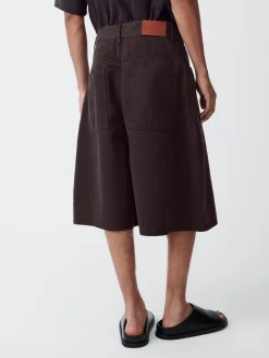Outlet Studio Nicholson Reverse Denim Short Black Grape