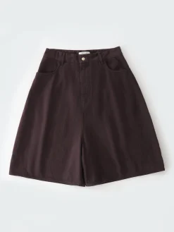 Outlet Studio Nicholson Reverse Denim Short Black Grape