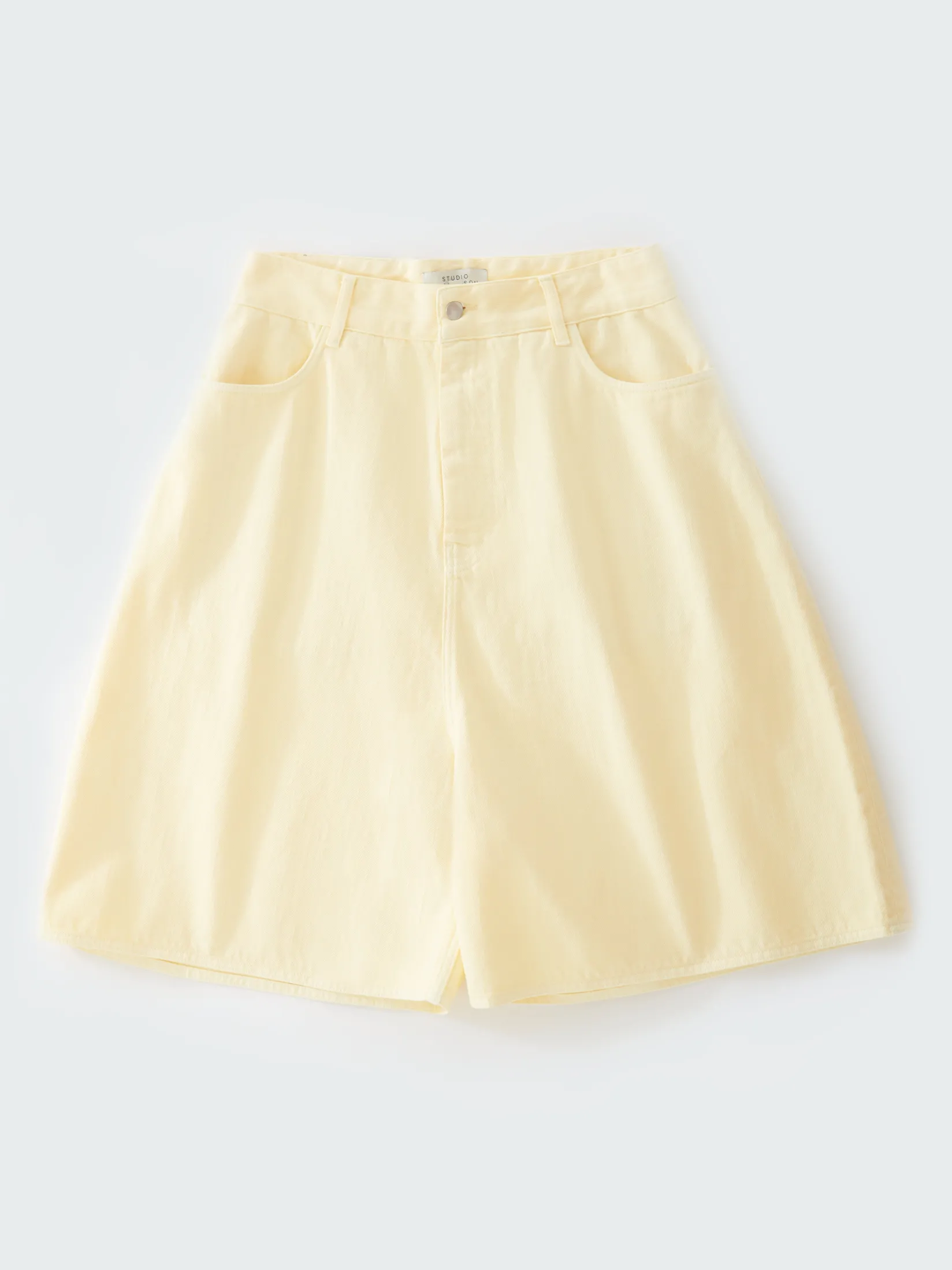 Fashion Studio Nicholson Reverse Denim Short Granita