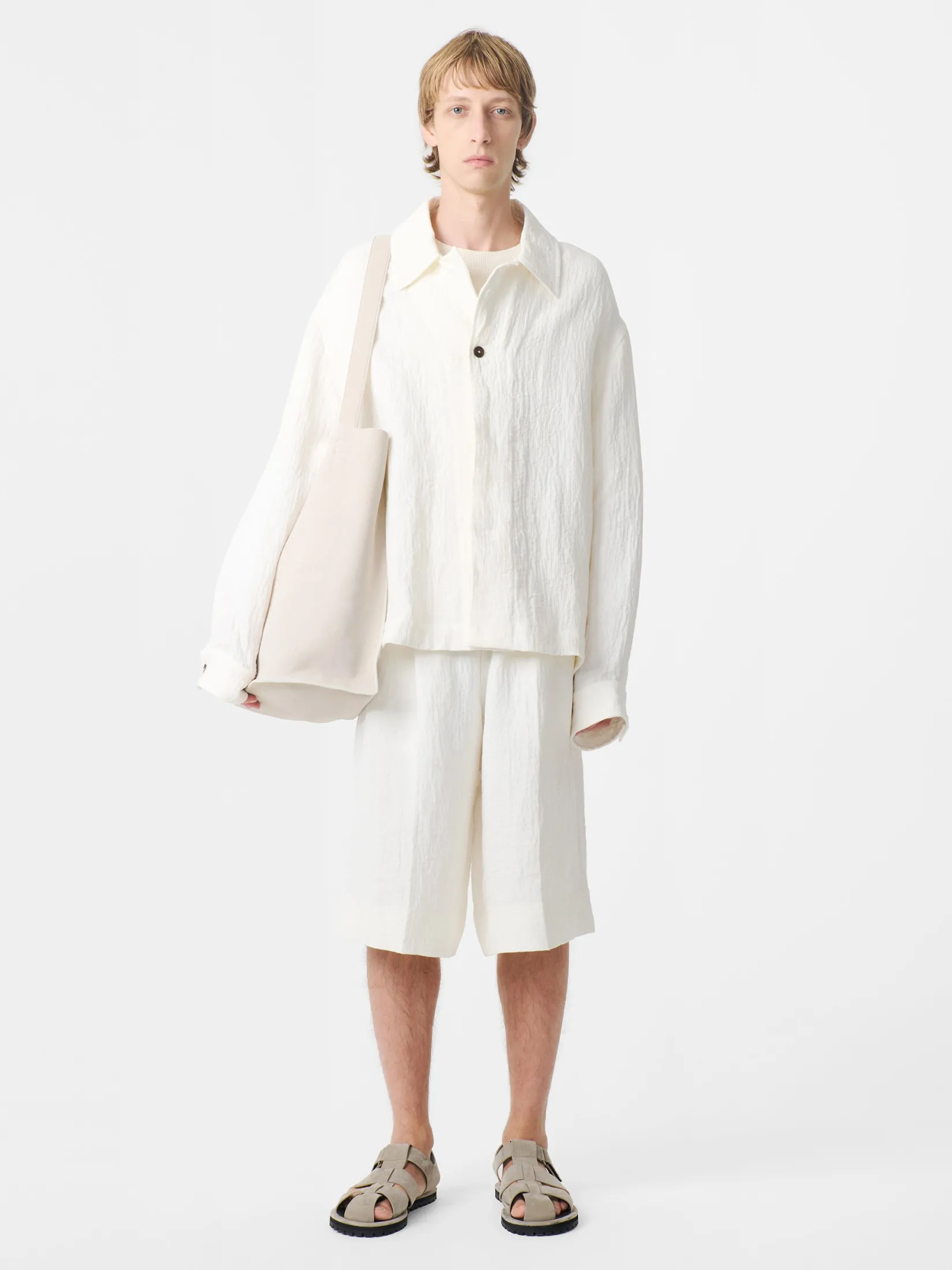 Outlet Studio Nicholson Rick Jacket Parchment