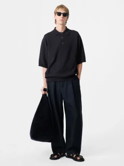 Discount Studio Nicholson Rico Knit Darkest Navy