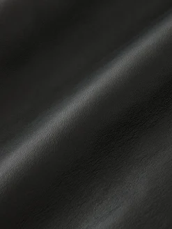 Outlet Studio Nicholson Ridger Leather Coat Black
