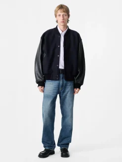Clearance Studio Nicholson Riso Denim Pant Worn Wash Indigo