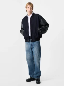 Clearance Studio Nicholson Riso Denim Pant Worn Wash Indigo