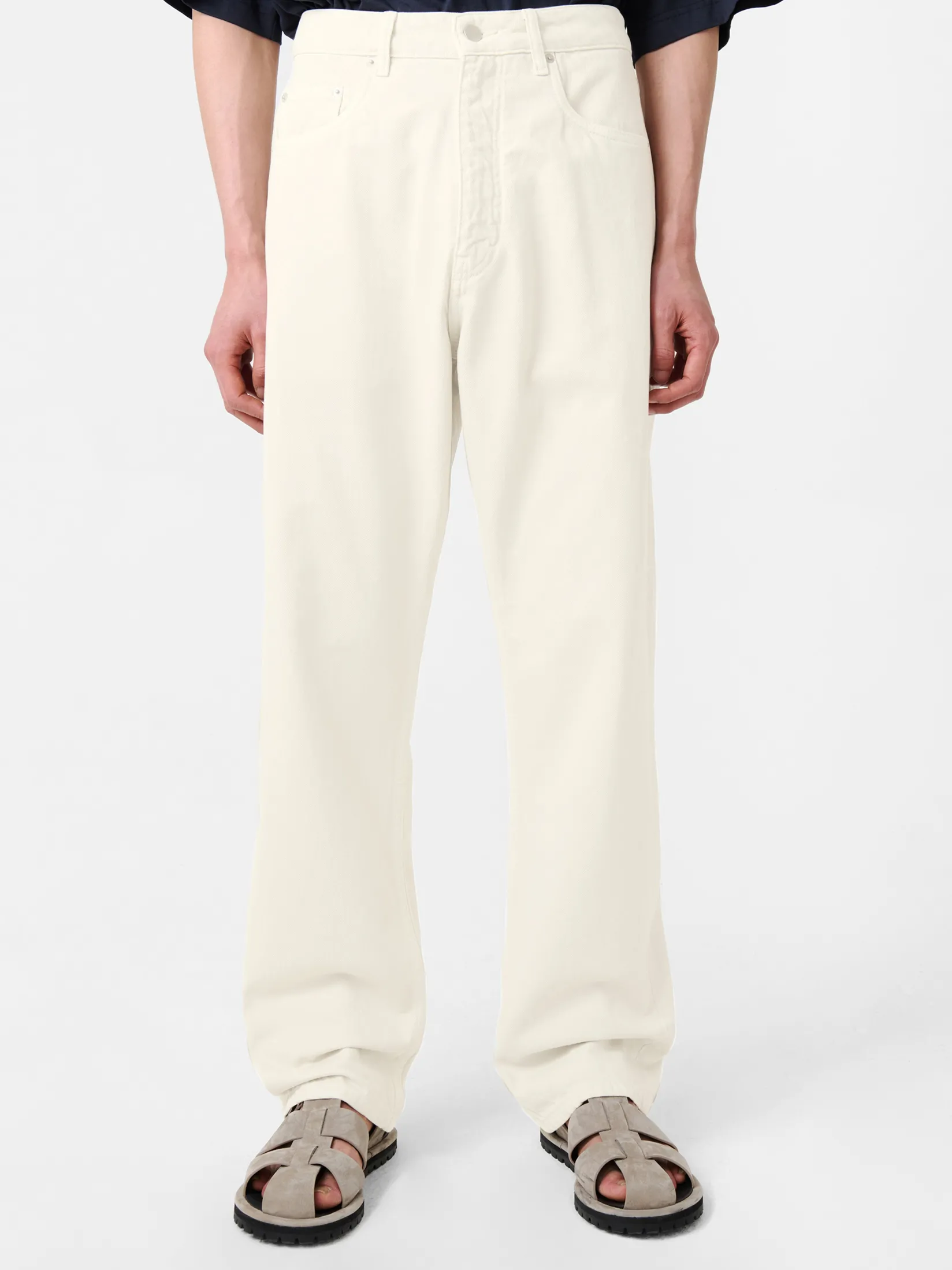Online Studio Nicholson Riso Denim Pant Parchment