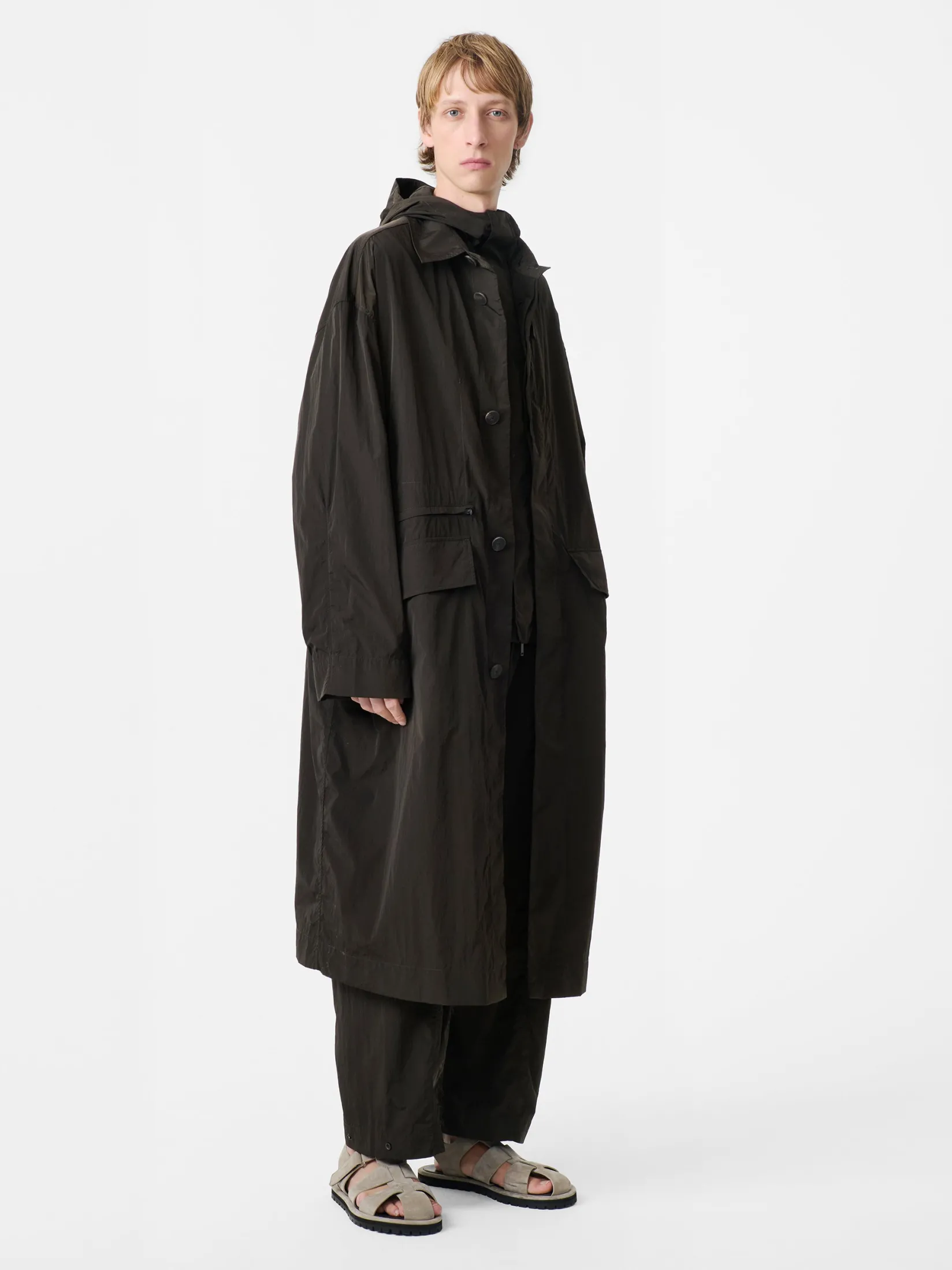 Fashion Studio Nicholson Rizz Coat Moss