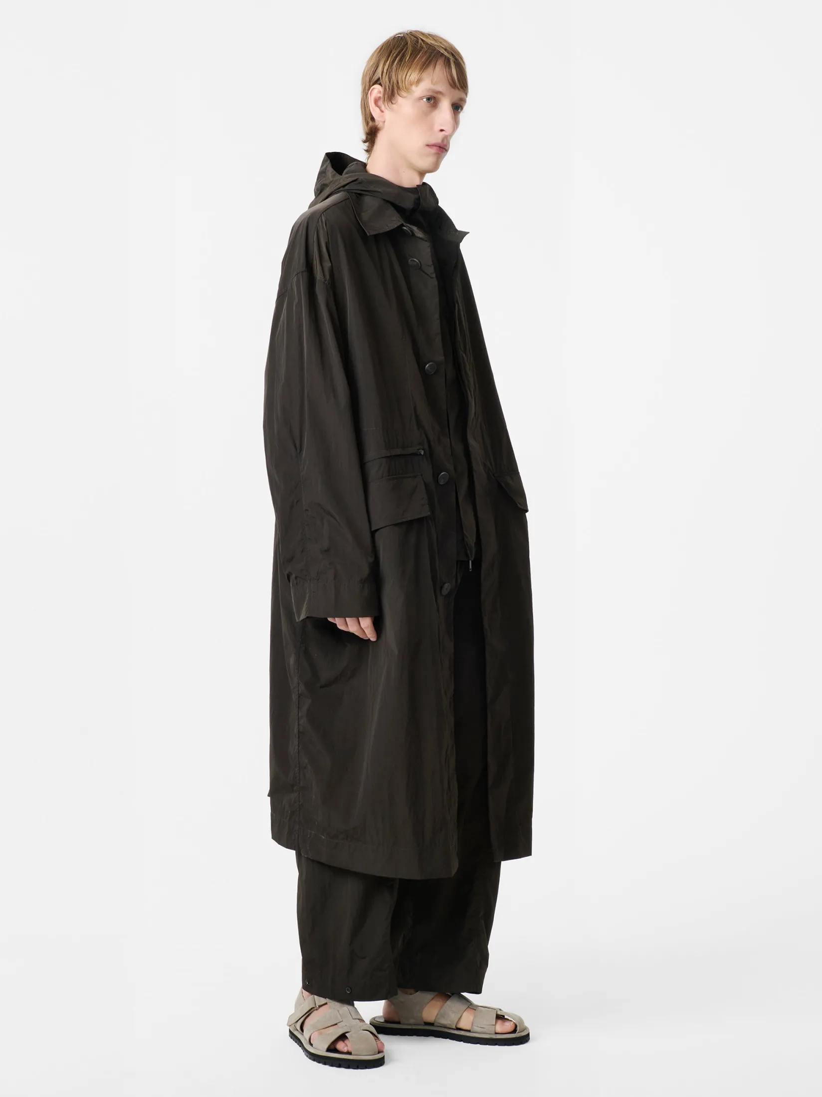 Fashion Studio Nicholson Rizz Coat Moss