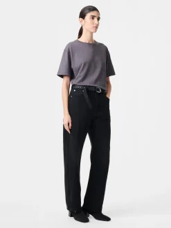 Clearance Studio Nicholson Rond T-Shirt Thunder