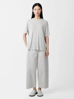 Online Studio Nicholson Rond T-shirt Bone Grey