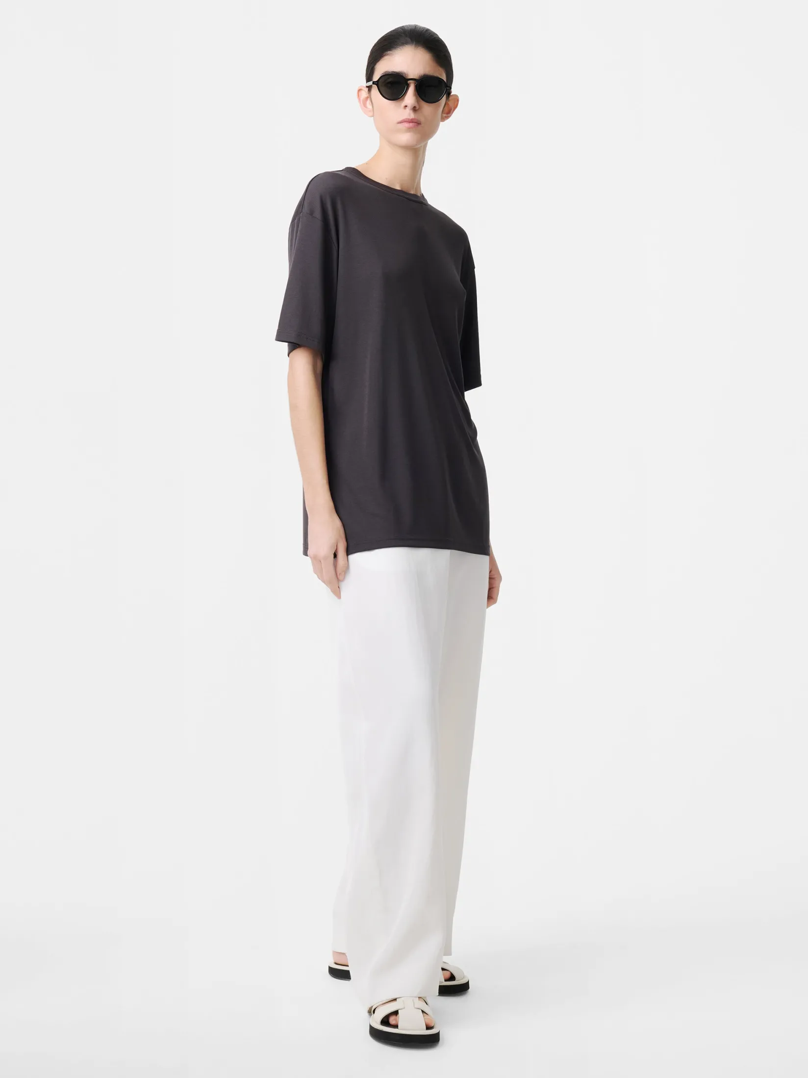 Online Studio Nicholson Rond T-Shirt Oil