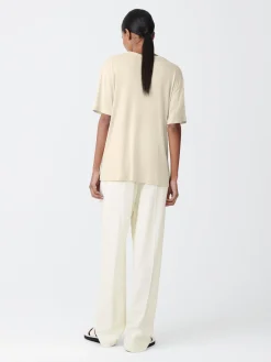 Clearance Studio Nicholson Rond T-Shirt Bamboo