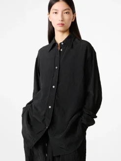 Best Studio Nicholson Rouen Shirt Black