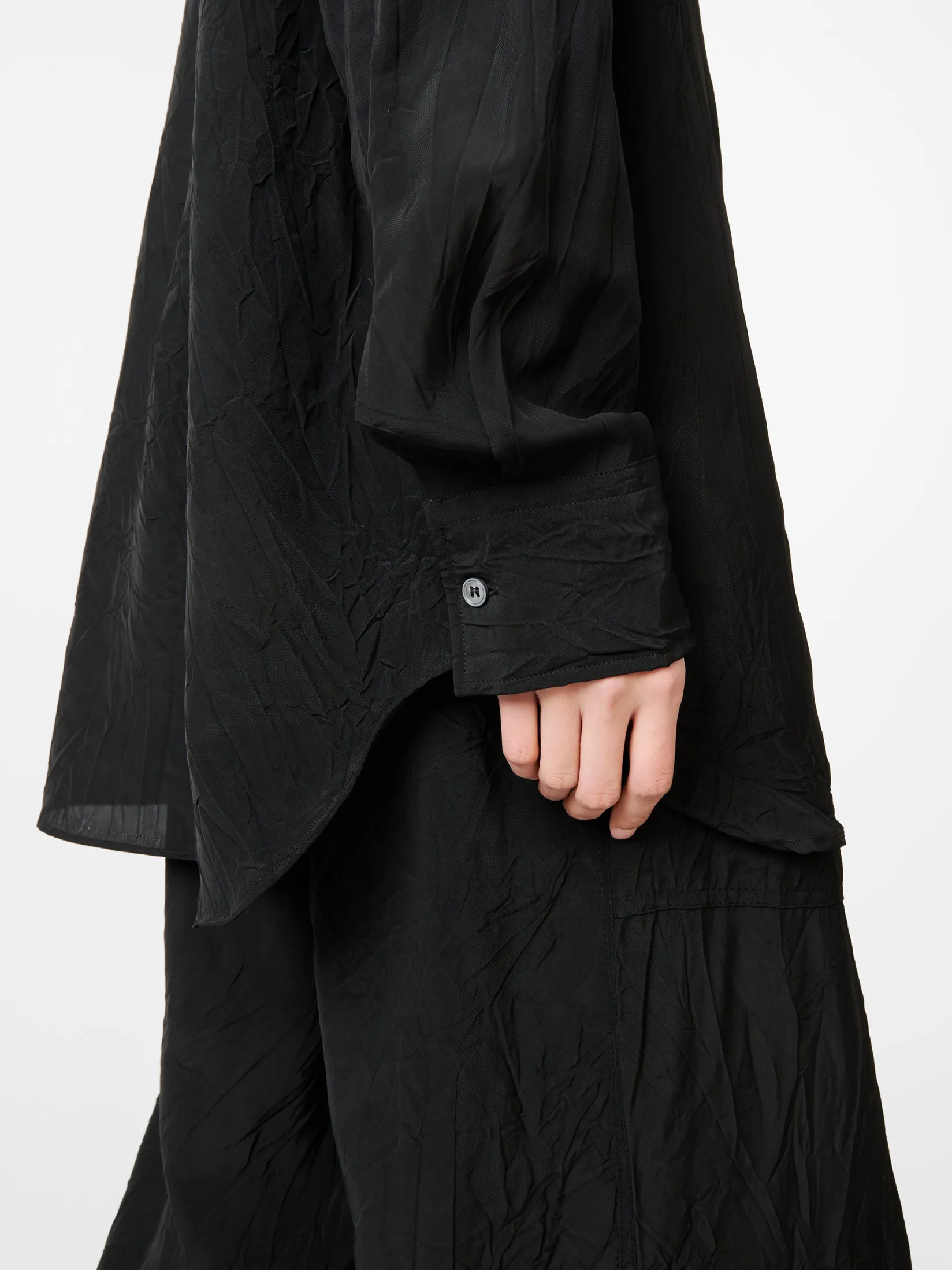 Best Studio Nicholson Rouen Shirt Black