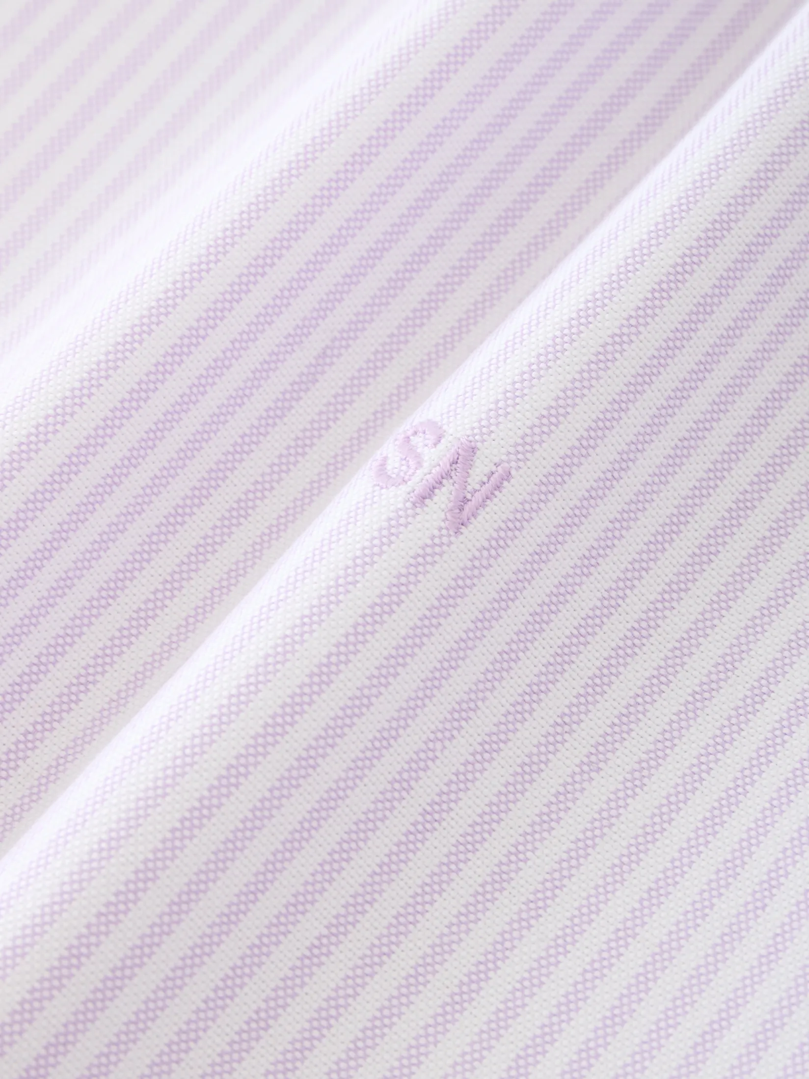 Clearance Studio Nicholson Ruskin Shirt Lilac Stripe