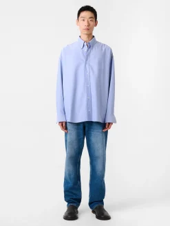 Fashion Studio Nicholson Ruskin Shirt Powder Blue