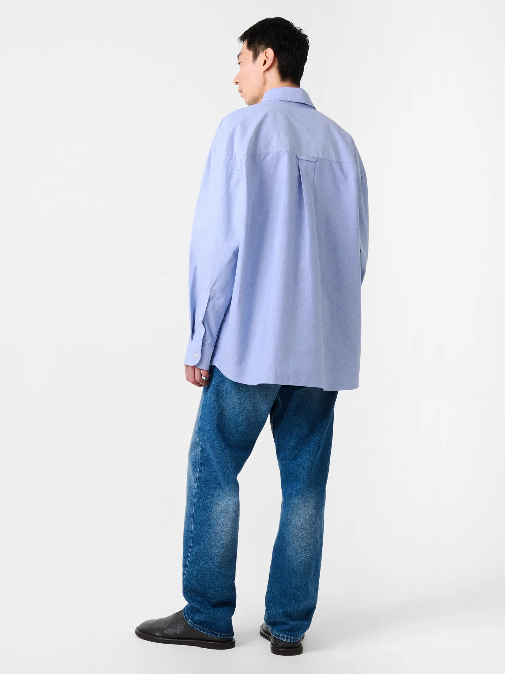 Fashion Studio Nicholson Ruskin Shirt Powder Blue