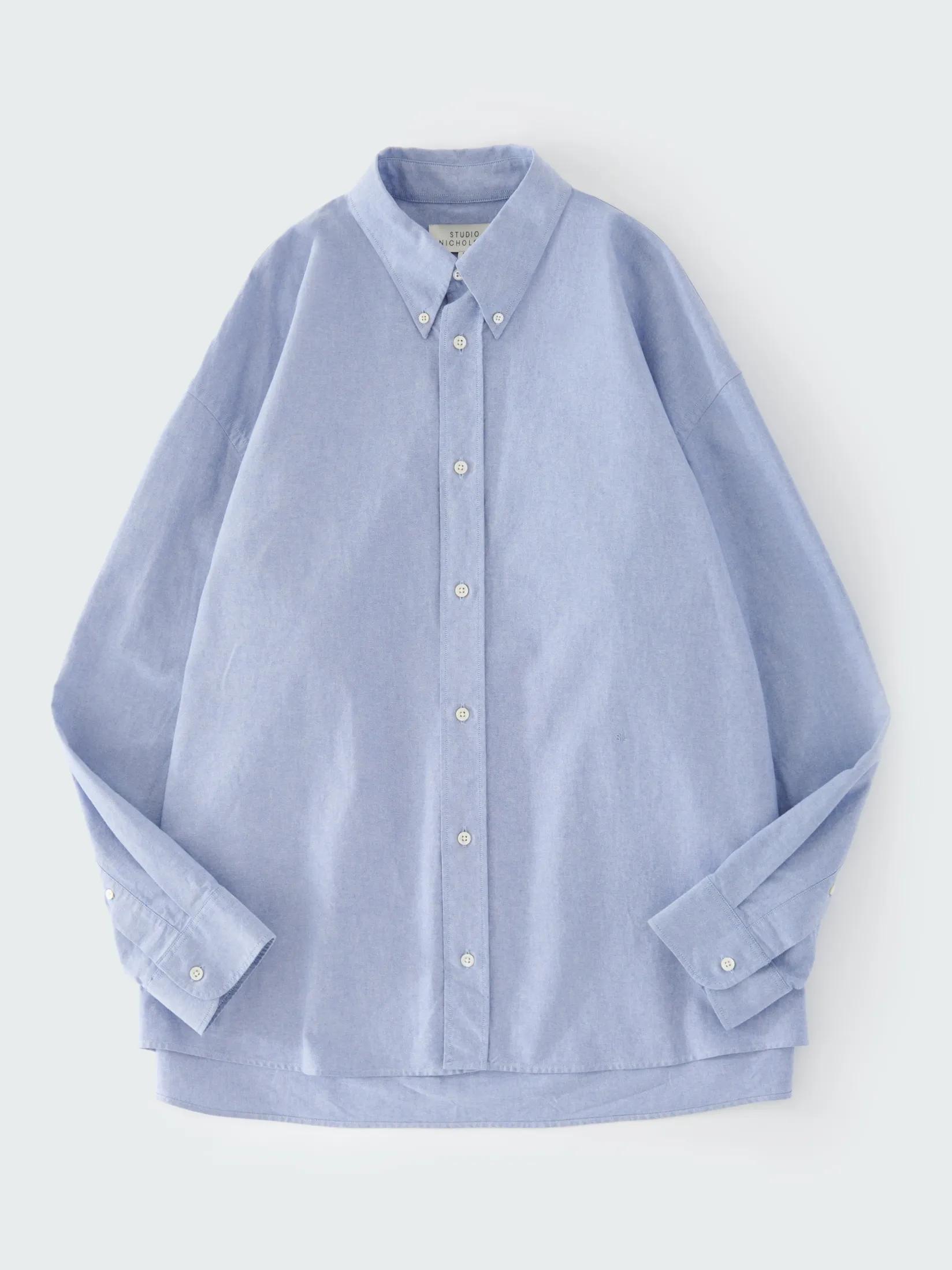 Fashion Studio Nicholson Ruskin Shirt Powder Blue