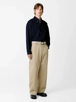 Sale Studio Nicholson Ruskin Shirt Darkest Navy