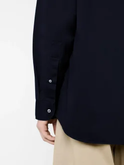 Sale Studio Nicholson Ruskin Shirt Darkest Navy