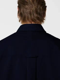 Sale Studio Nicholson Ruskin Shirt Darkest Navy
