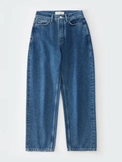 Sale Studio Nicholson Ruthe Denim Pant Beach Fade