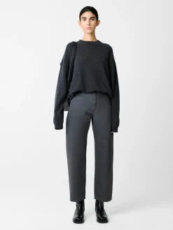 Sale Studio Nicholson Ruthe Denim Pant Tarmac