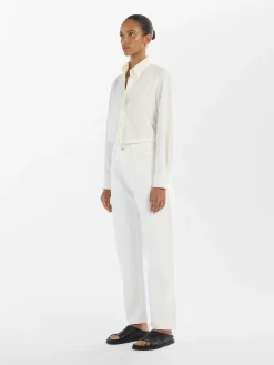 Best Studio Nicholson Ruthe Denim Pant Optic White