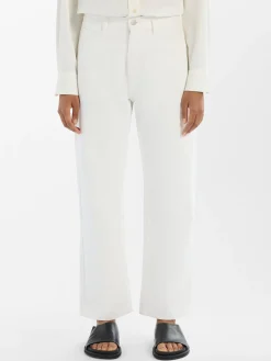 Best Studio Nicholson Ruthe Denim Pant Optic White