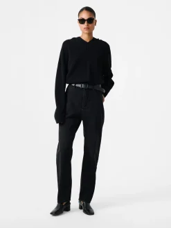 Outlet Studio Nicholson Ruthe Denim Pant Washed Black