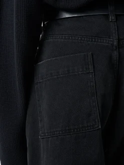 Outlet Studio Nicholson Ruthe Denim Pant Washed Black