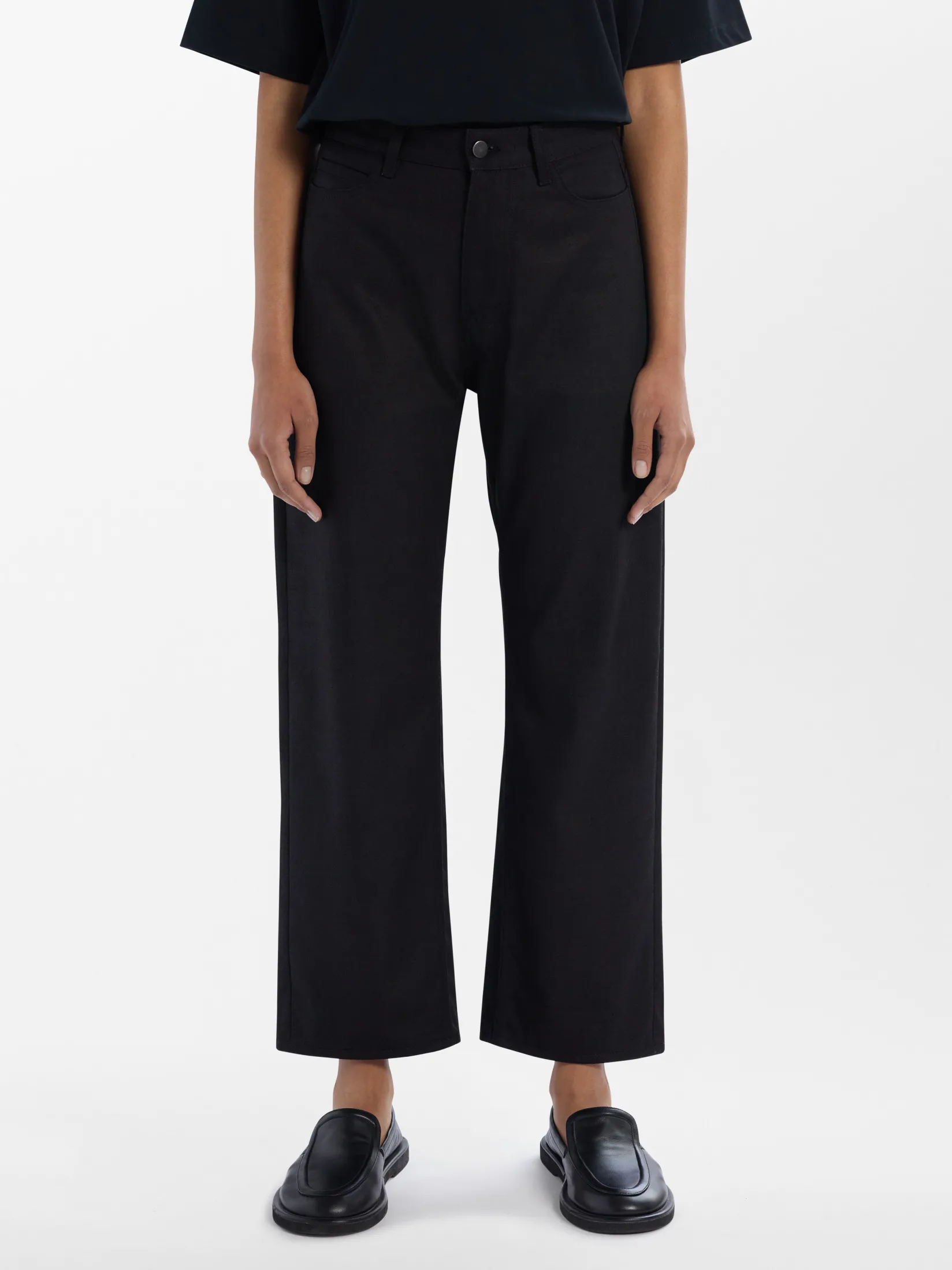 Hot Studio Nicholson Ruthe Denim Pant Black