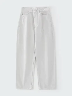 Clearance Studio Nicholson Ruthe Denim Pant Bone Grey