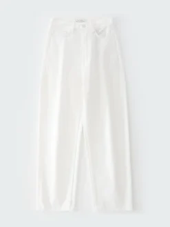 Fashion Studio Nicholson Ruthe Denim Pant Parchment