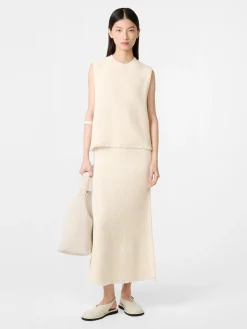 New Studio Nicholson Rye Skirt Cream