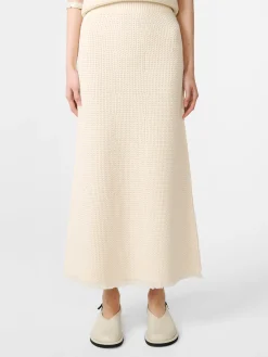New Studio Nicholson Rye Skirt Cream