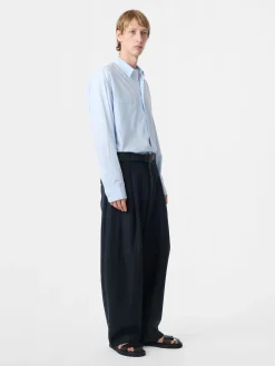 Clearance Studio Nicholson Salin Shirt Sky Blue